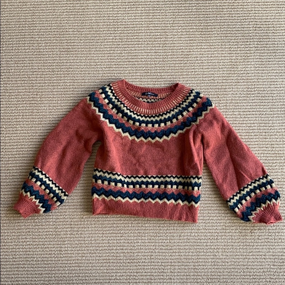 Warm stylish sweater